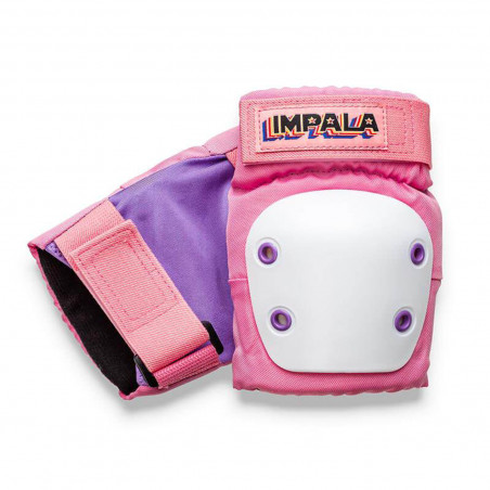 IMPALA ROLLERSKATES Pack 3 Protections Pink