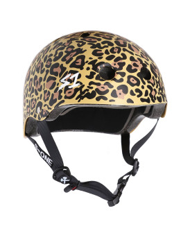 S-ONE Casque LIFER Tan Matte Leopard Print