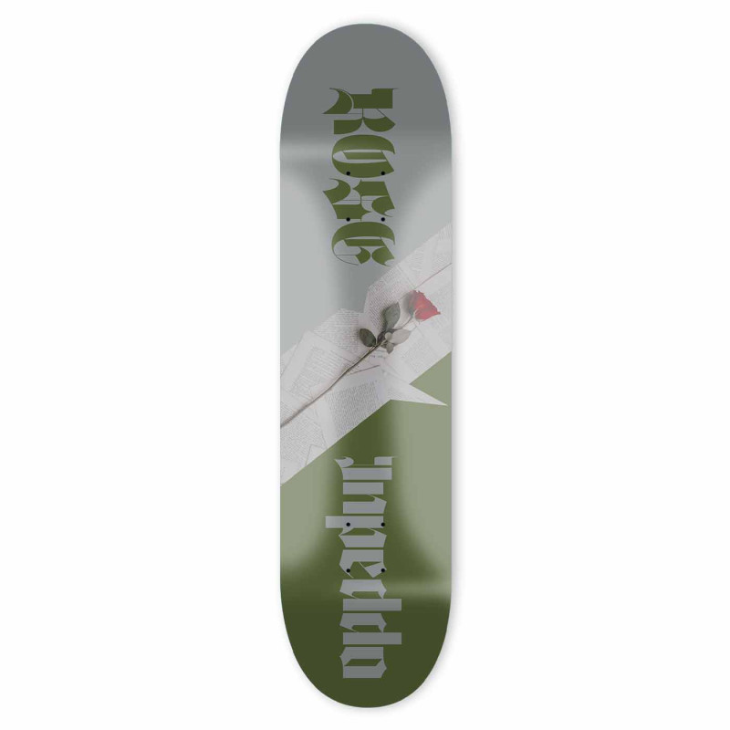 INPEDDO DC ROSE 8.0 Green Skateboard Deck