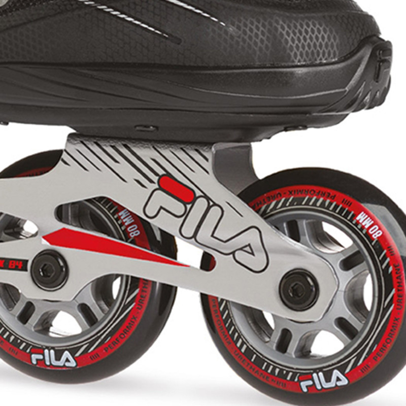 FILA Roller ride and fitness LEGACY PRO 80 2022 Black Red