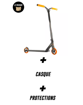 Pack VERSATYL Freestyle scooter BLOODY MARY V2 Orange Black