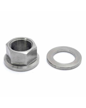 TLC Ecrou D'AXE MOYEU TITANIUM argent