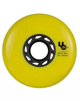UNDERCOVER TEAM FULL RADIUS 80mm / 86A Wheel Yellow [x4]