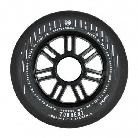 POWERSLIDE TORRENT RAIN 100 / 84A Wheel Black [x4]