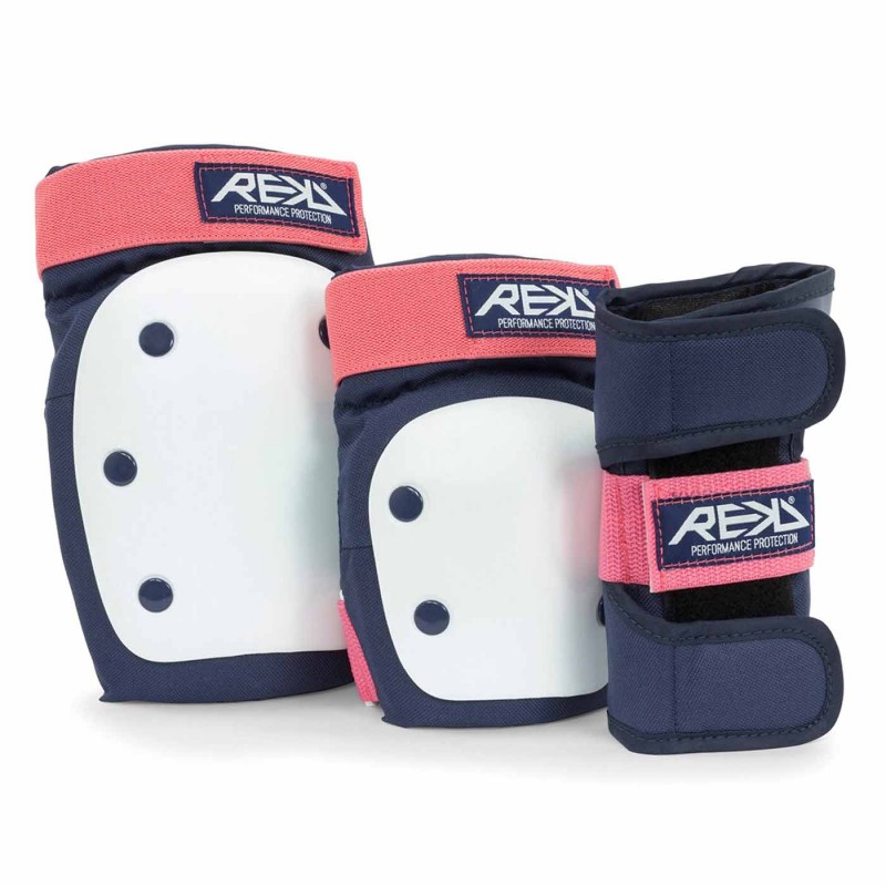 REKD Pack 3 protections HEAVY DUTY Bleu Rose