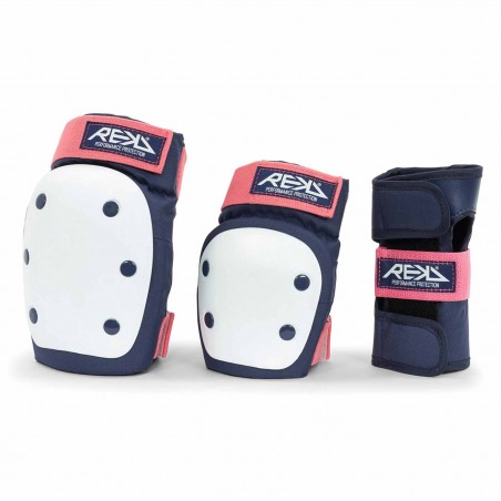 REKD Pack 3 protections HEAVY DUTY Blue Pink