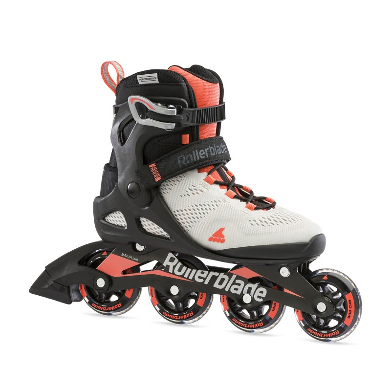 ROLLERBLADE Roller balade et fitness MACROBLADE 80 W - 23 Gris Glacier Corail