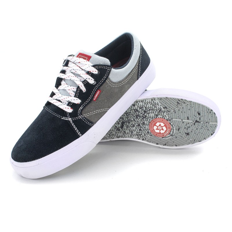 ELEMENT WASSO Navy Pewte Skate Shoe