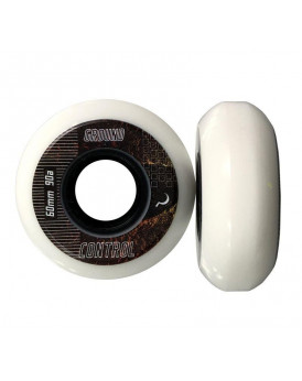 GROUND CONTROL Wheel EARTH CITY 60 mm / 90A White [x4]