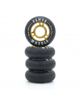 FAMUS FURIOUS Wheel 64mm / 88A Black Gold [x4]