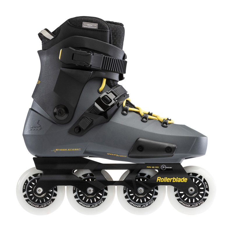 ROLLERBLADE Roller freeskate TWISTER EDGE - 21 Anthracite Yellow